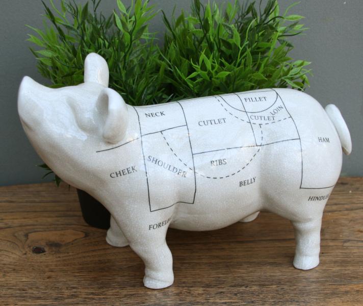 Ceramic Pig Ornament  32cm