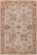 Ange Rust Rich Textured Traditional Rug