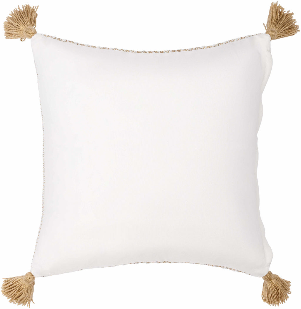 Goldin Goldenrod Textured Weave Cottage Polyester Accent Pillow - Clearance